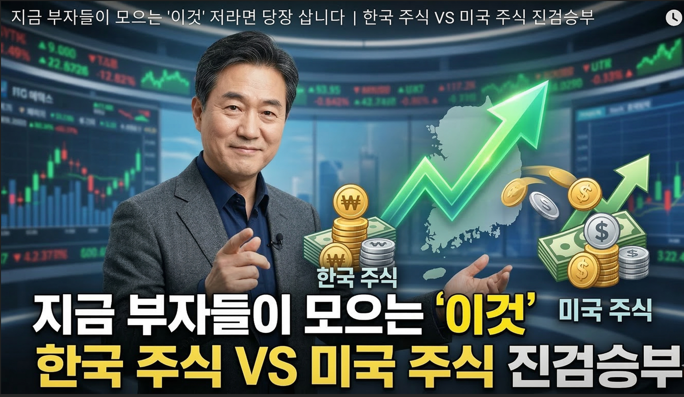 한국 주식 지금 사야 하는 이유