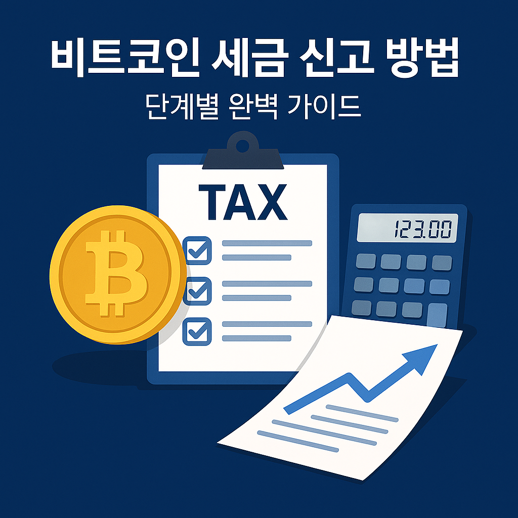 비트코인 세금 신고 방법, 단계별 완벽 가이드