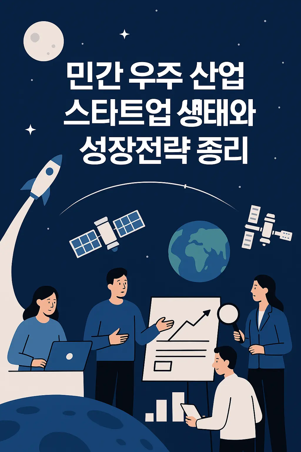 민간 우주 산업 스타트업의 생태와 성장전략 총정리
