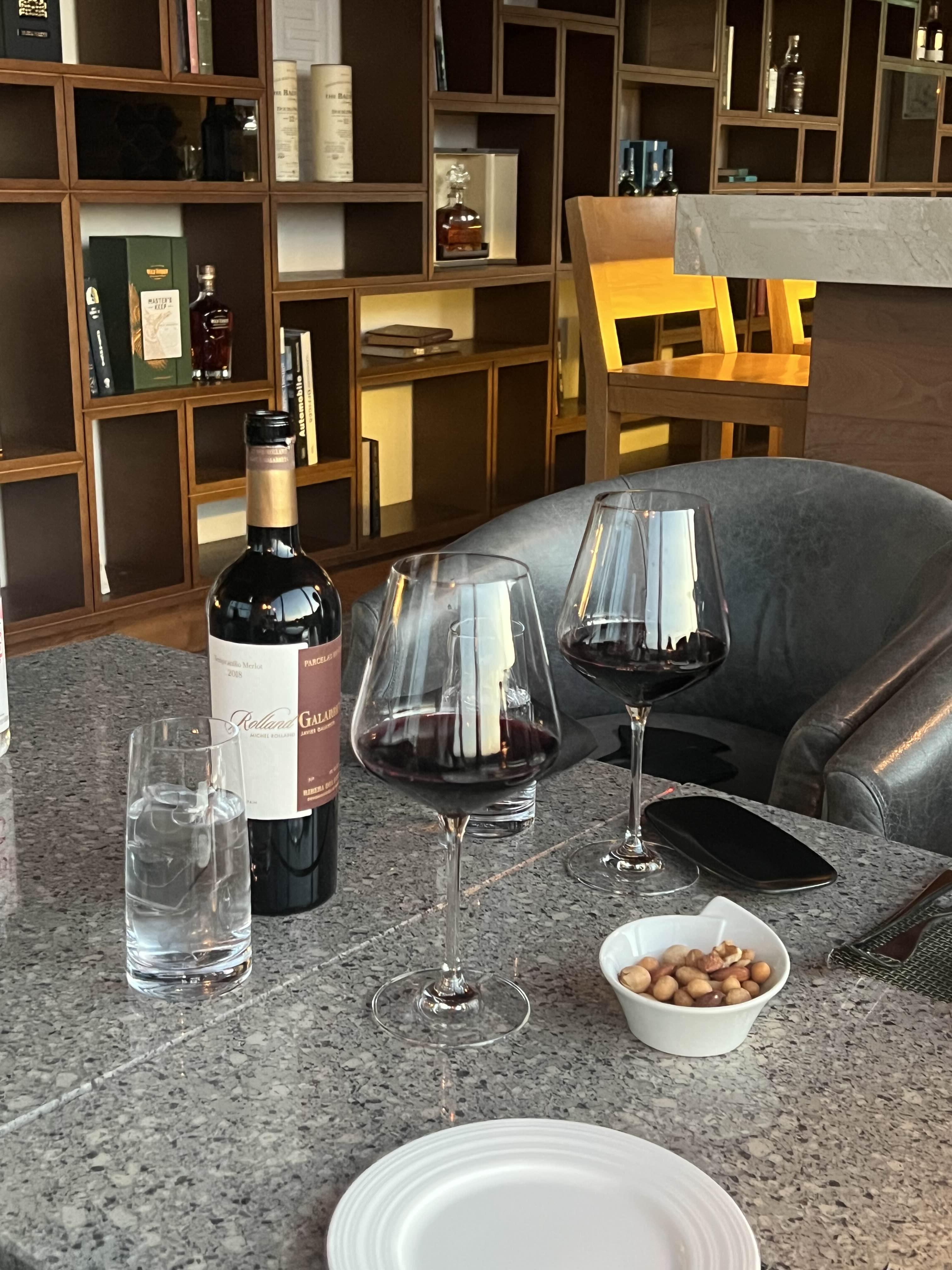 반얀트리호텔 문 바 달달한밤 레드와인 비추