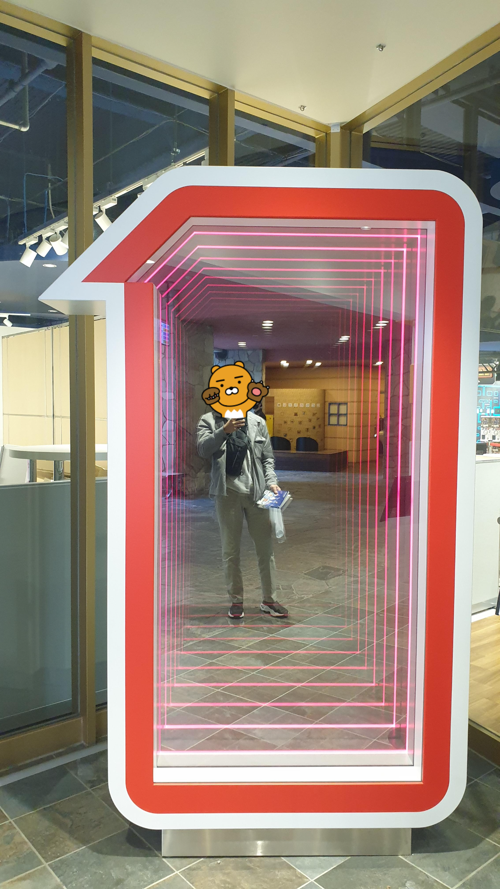 캐널시티 하카타 내 반다이몰 촬영