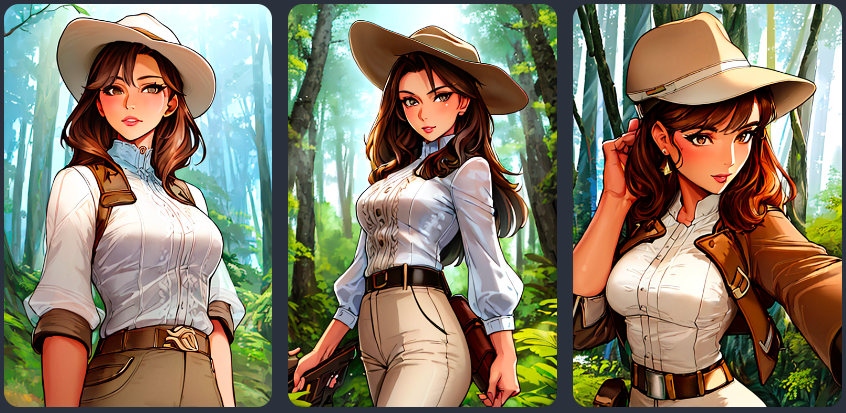 Stable Diffusion으로 생성할 수 있는 이미지 - Anime 스타일