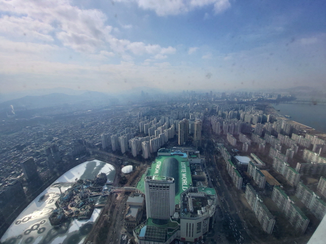 시그니엘 로비 풍경