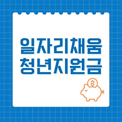 일자리채움청년지원금