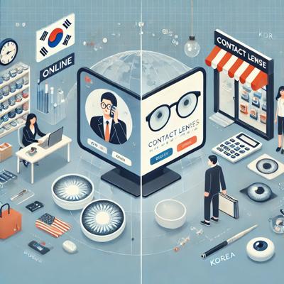 국내에서 콘택트렌즈 온라인 구매가 불가능한 이유와 법적 논란