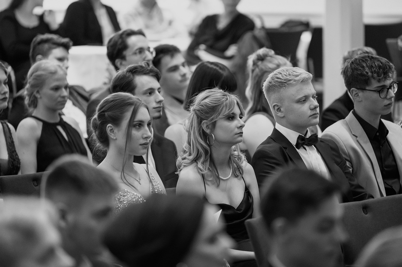 국제 고등학교 학생 졸업식