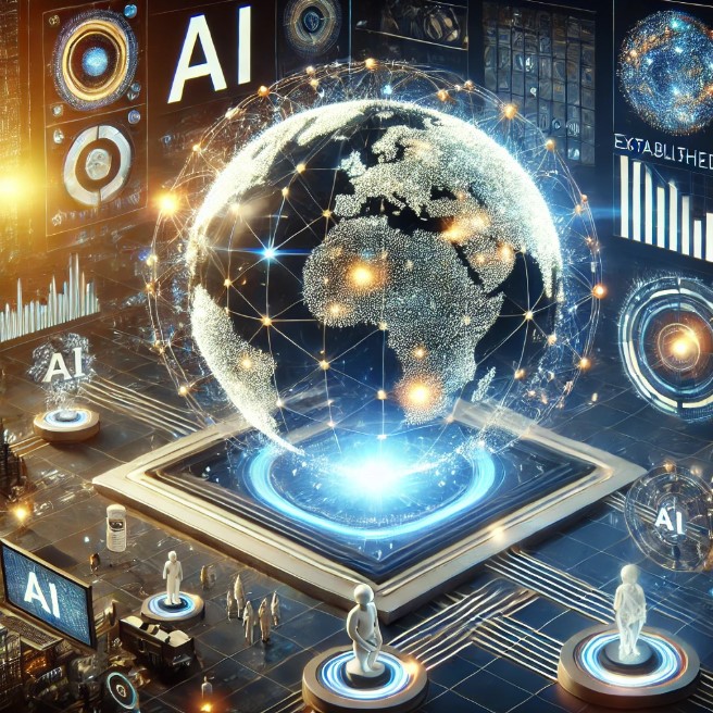 글로벌 AI 시장 관련 이미지