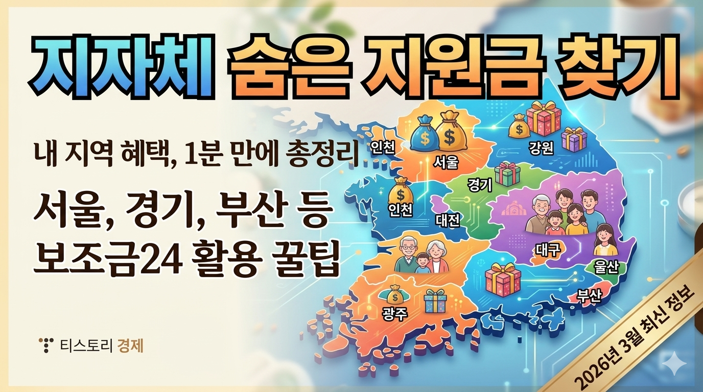 2026년 지자체 지원금 종류