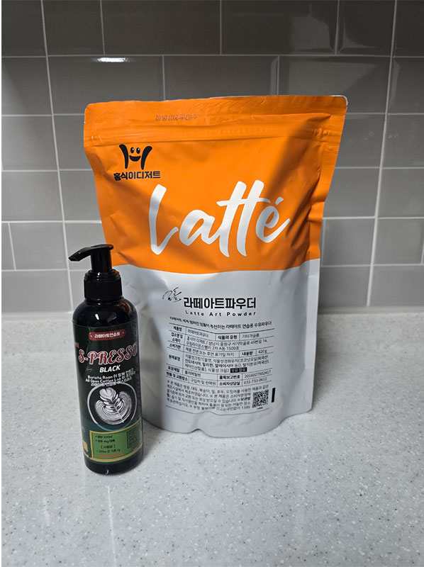 홍식이디저트 우유파우더 에스프레소 용액