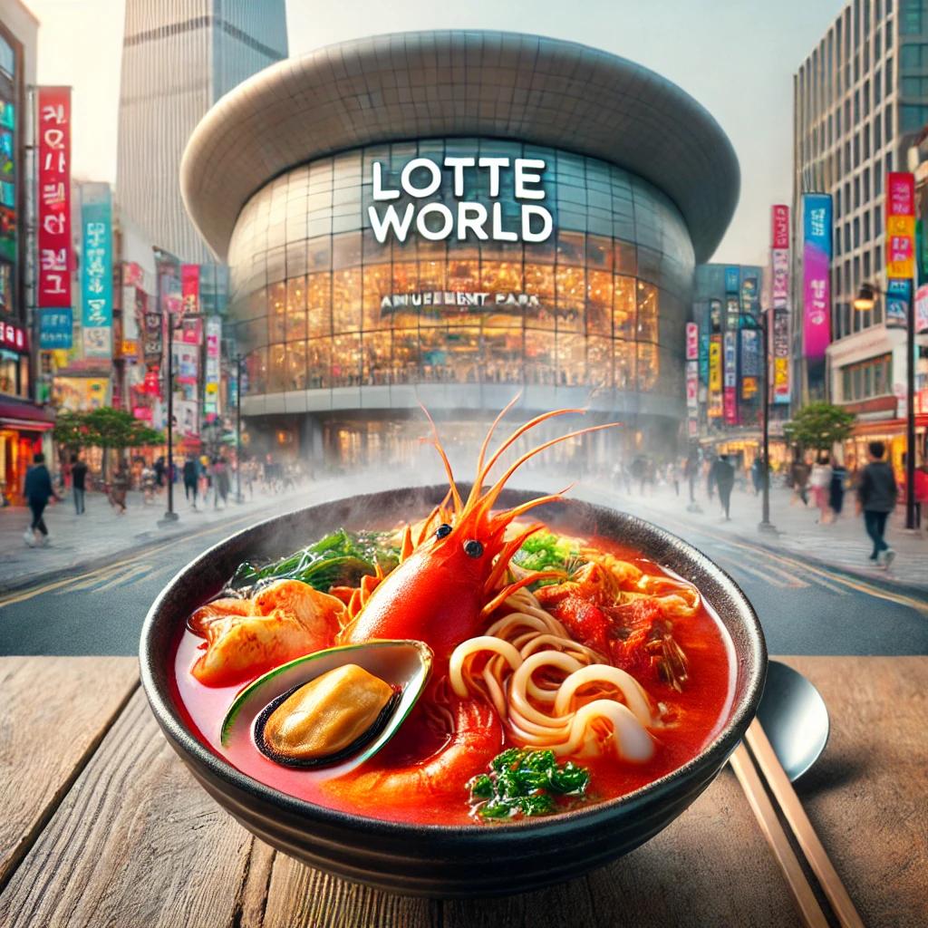 롯데월드 짬뽕