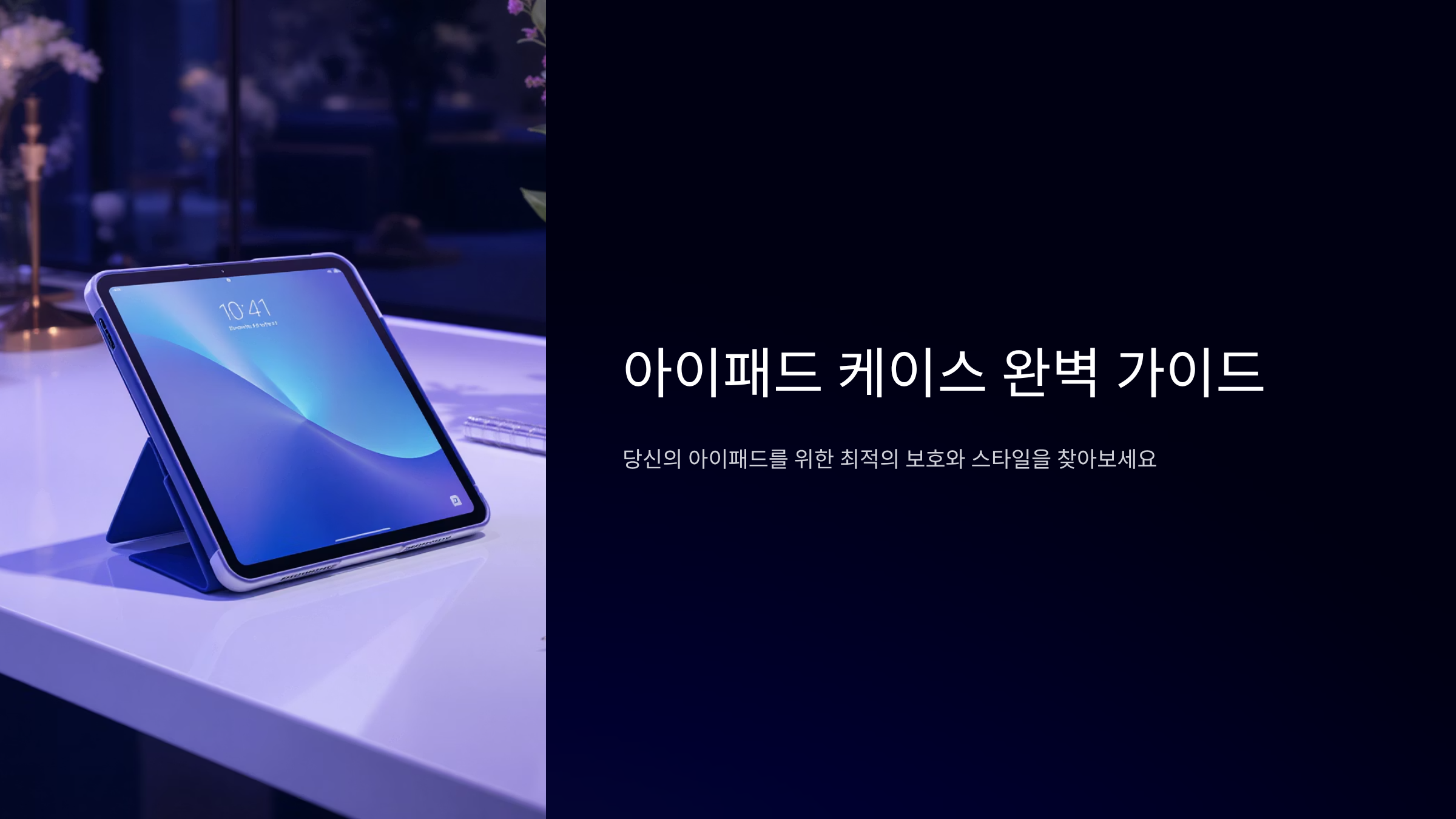 아이패드케이스 선택 완벽 가이드