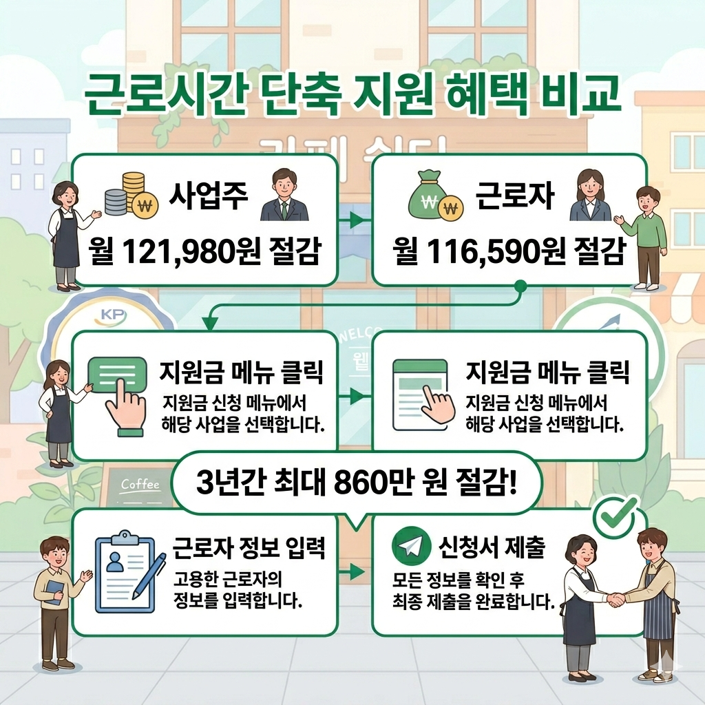 두루누리 사회보험료 혜택