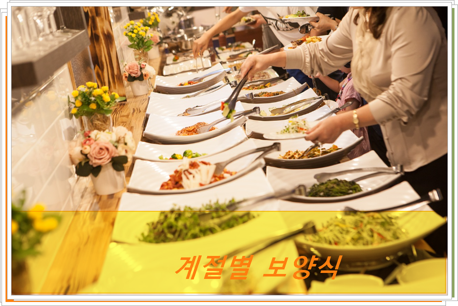 계절별 보양식 추천 보기