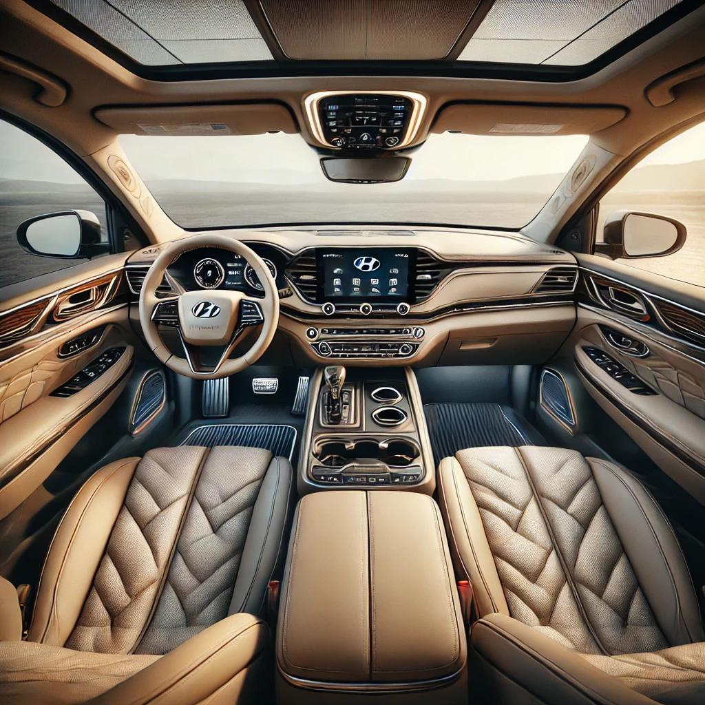 팰리세이드 하이브리드 내부