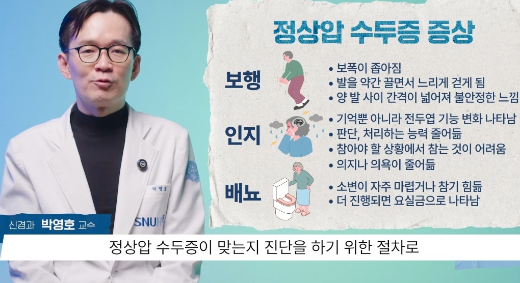 정상압수두증-증상