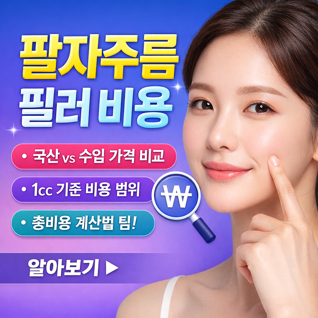 팔자주름 필러 가격