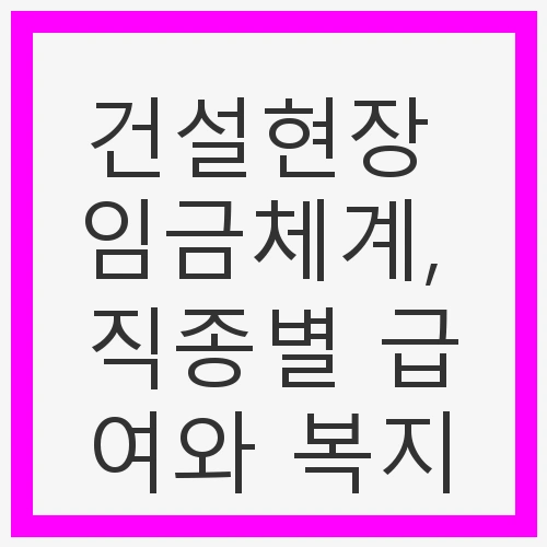 2025년 시중노임단가의 중요성