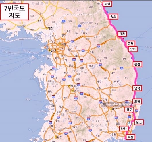 동해안을 따라 북상하다 &ndash; 7번 국도 포항~고성 드라이브 코스 완벽 안내 관련 사진