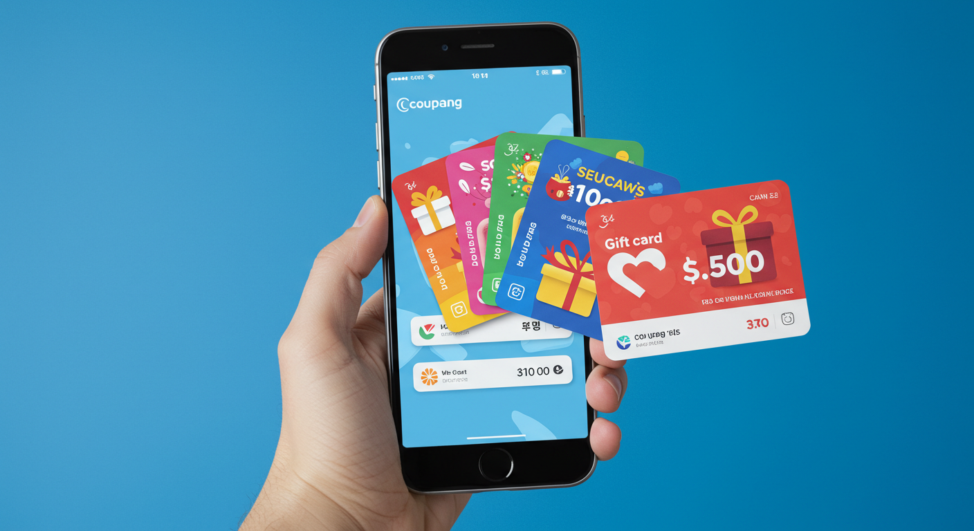 쿠팡 선물하기 사용 방법