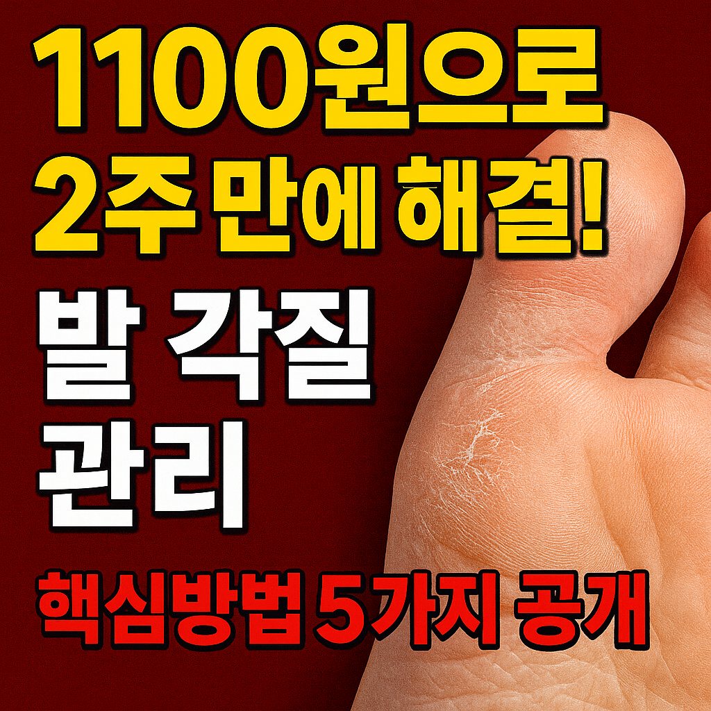 발 각질