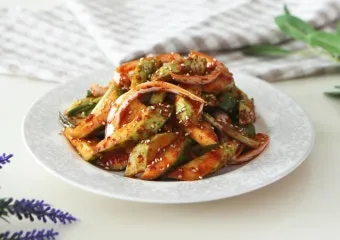 오이무침 레시피 재료 비율 황금 조합 소개_15