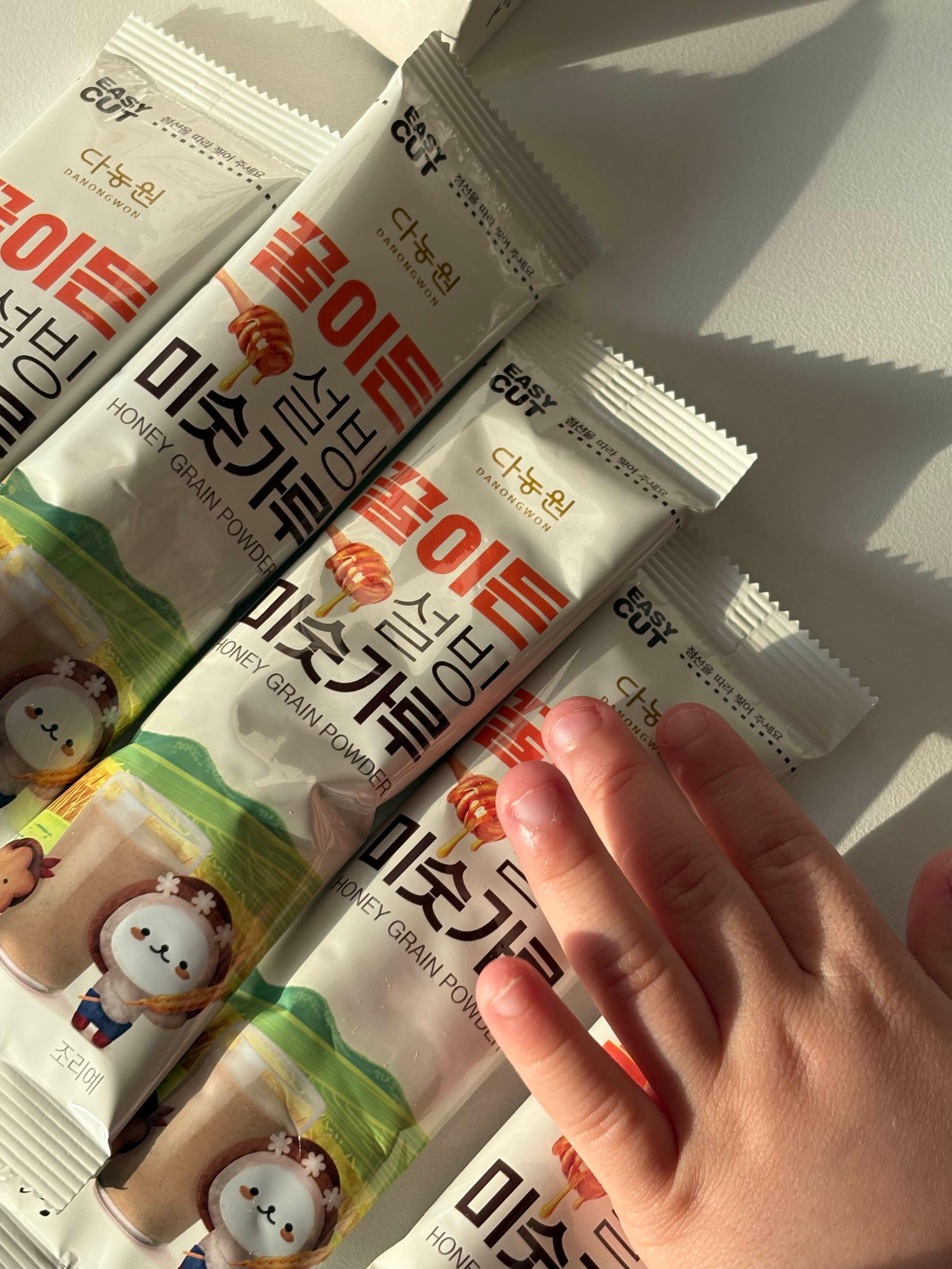 꿀이든설빙미숫가루 패키지