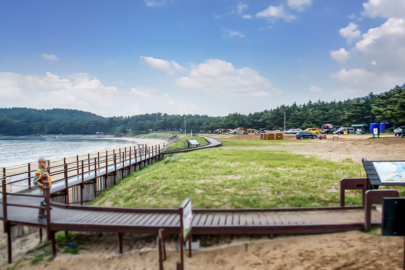 충남 태안 석갱이오토캠핑장 소개