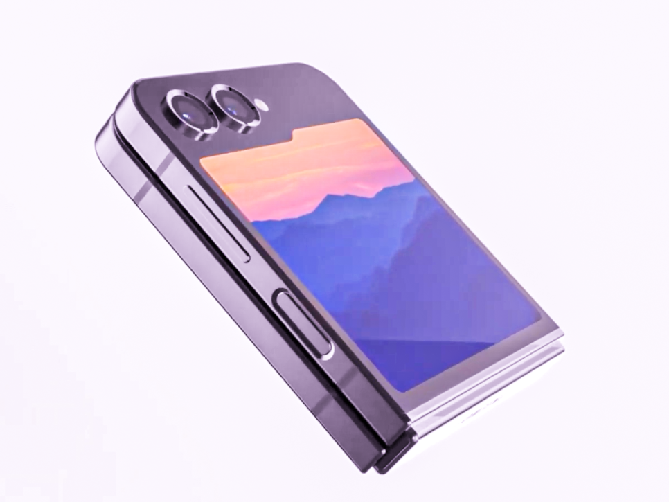갤럭시 Z Flip 5 렌더링