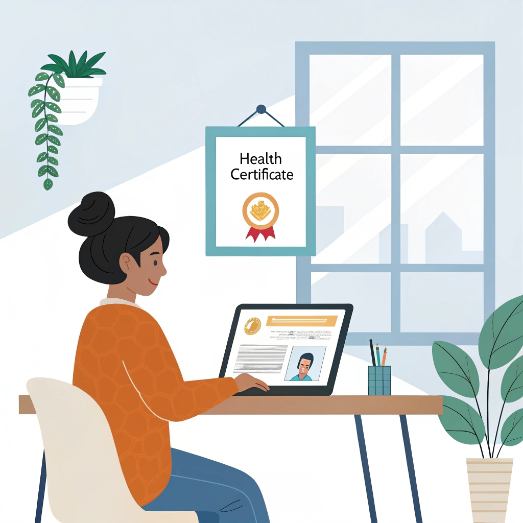 보건증 인터넷발급 방법 12