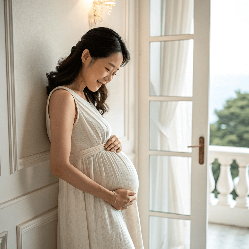 임신꿈을 꾸고 진짜 임신한 여성