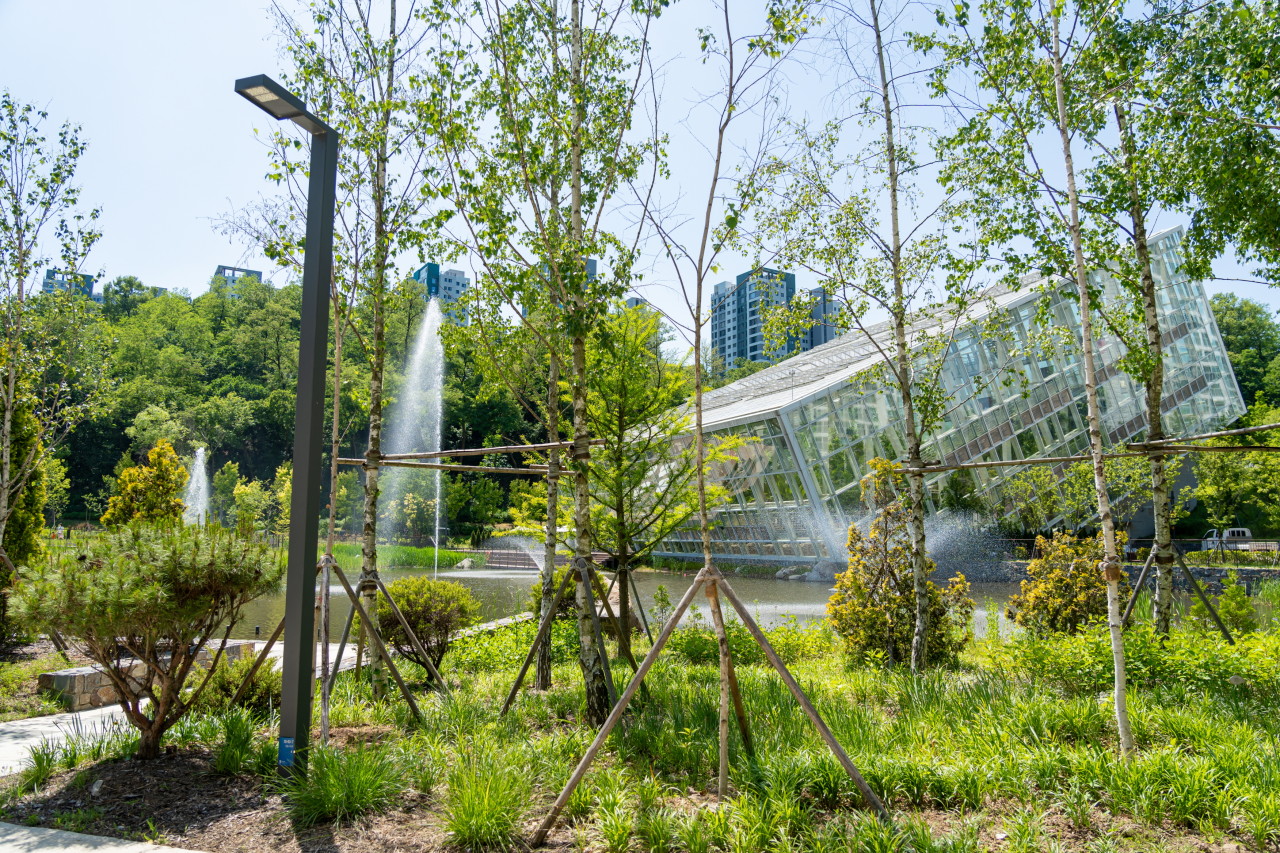 영흥수목원 전경 사진