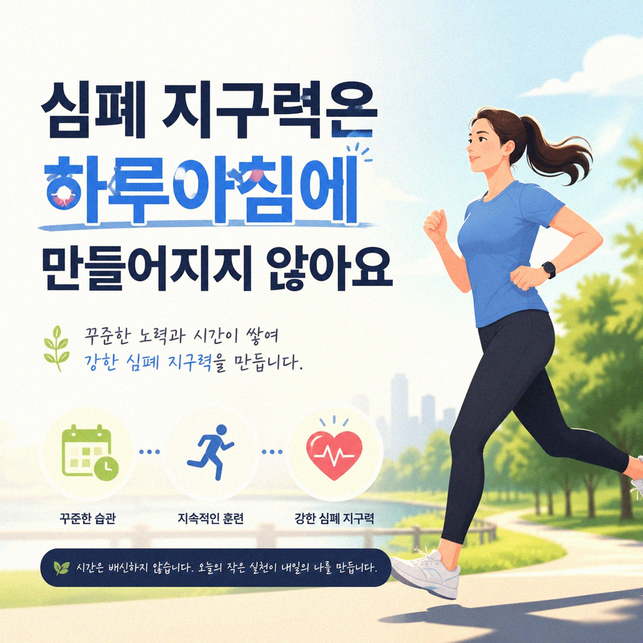 러닝 처음 1km부터 시작하는 게 왜 좋을까