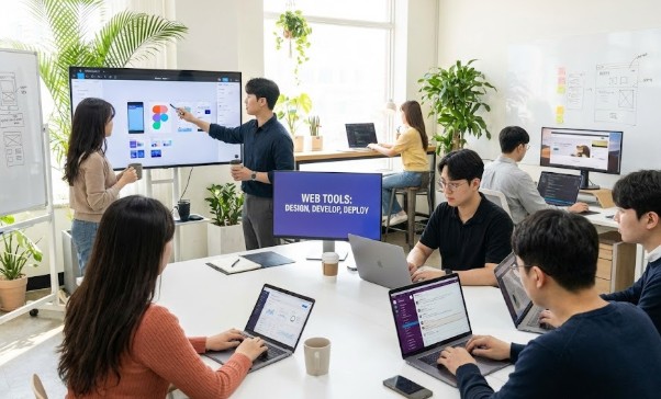 바이브코딩을 이용하여 노코드 툴로 만든 웹도구