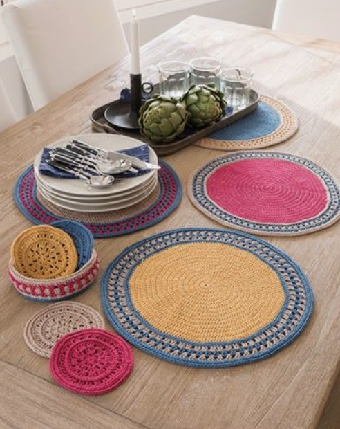 뜨개질 인테리어 소품