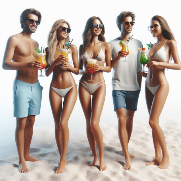 MZ 음료를 들고 있는 사진