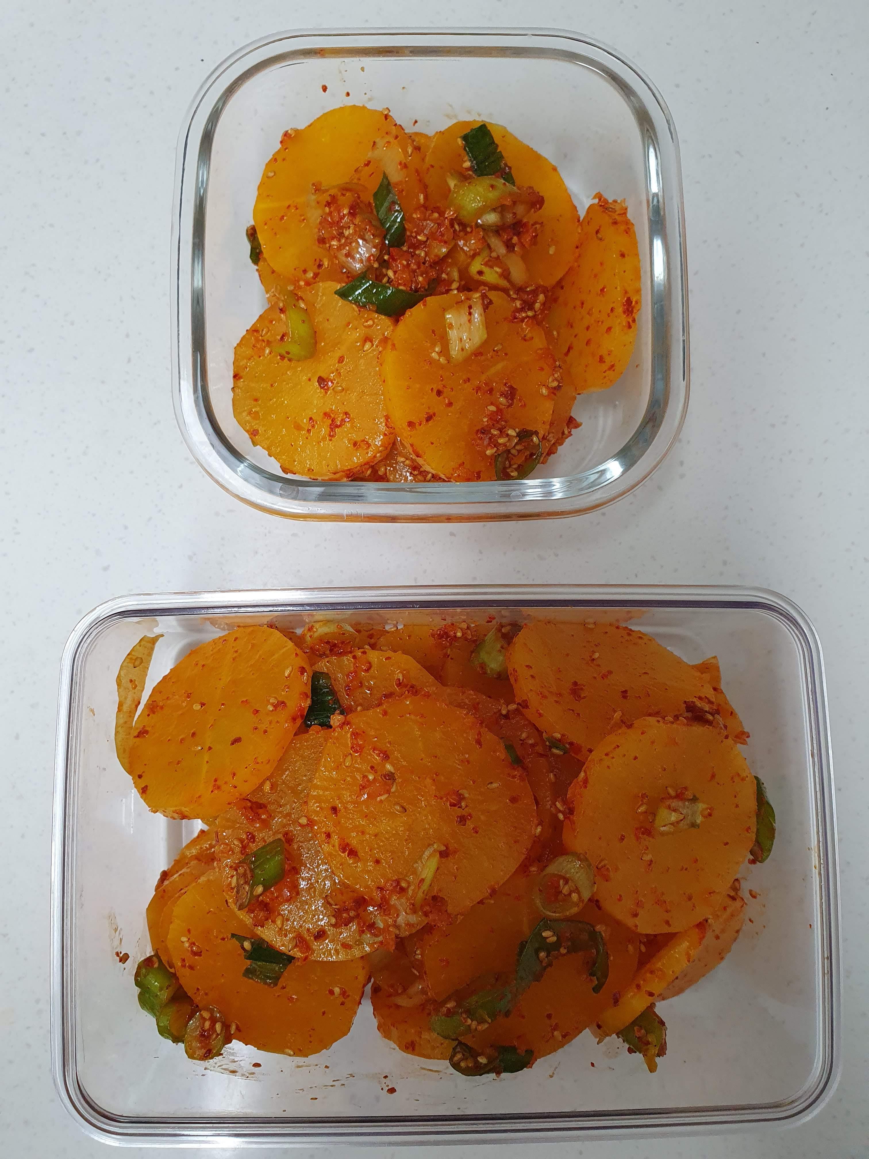 펀스토랑 단무지 무침