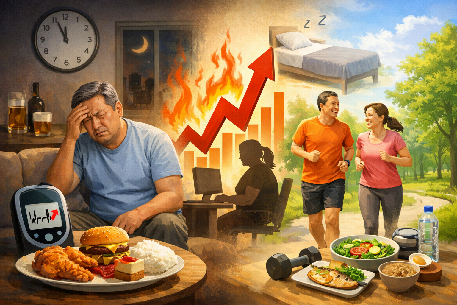 50대 식후 혈당이 급격히 오르는 이유와 생활 기준