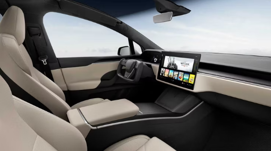 테슬라 모델 X 내부 디자인