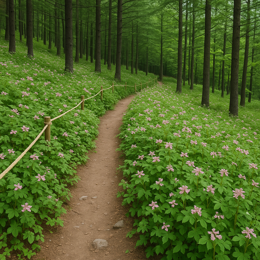 만항재 함백산 사진