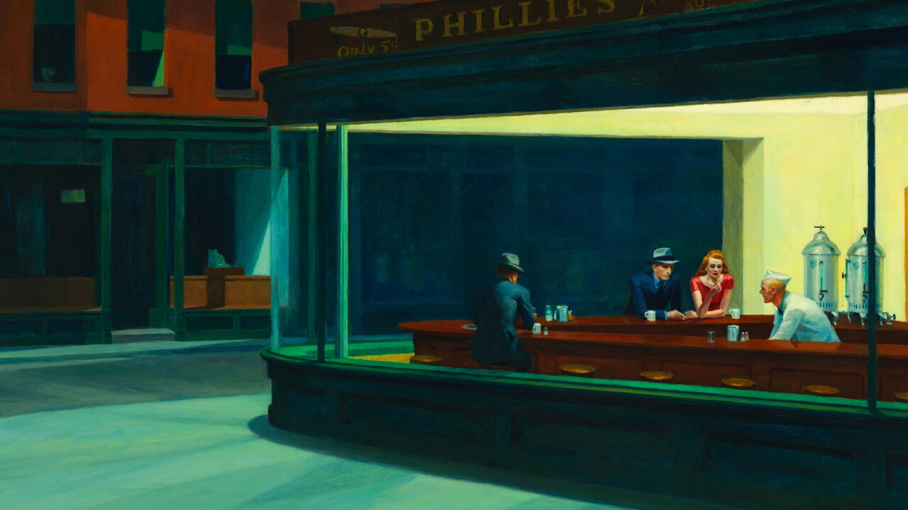 에드워드 호퍼의 대표작품 나이트호크스