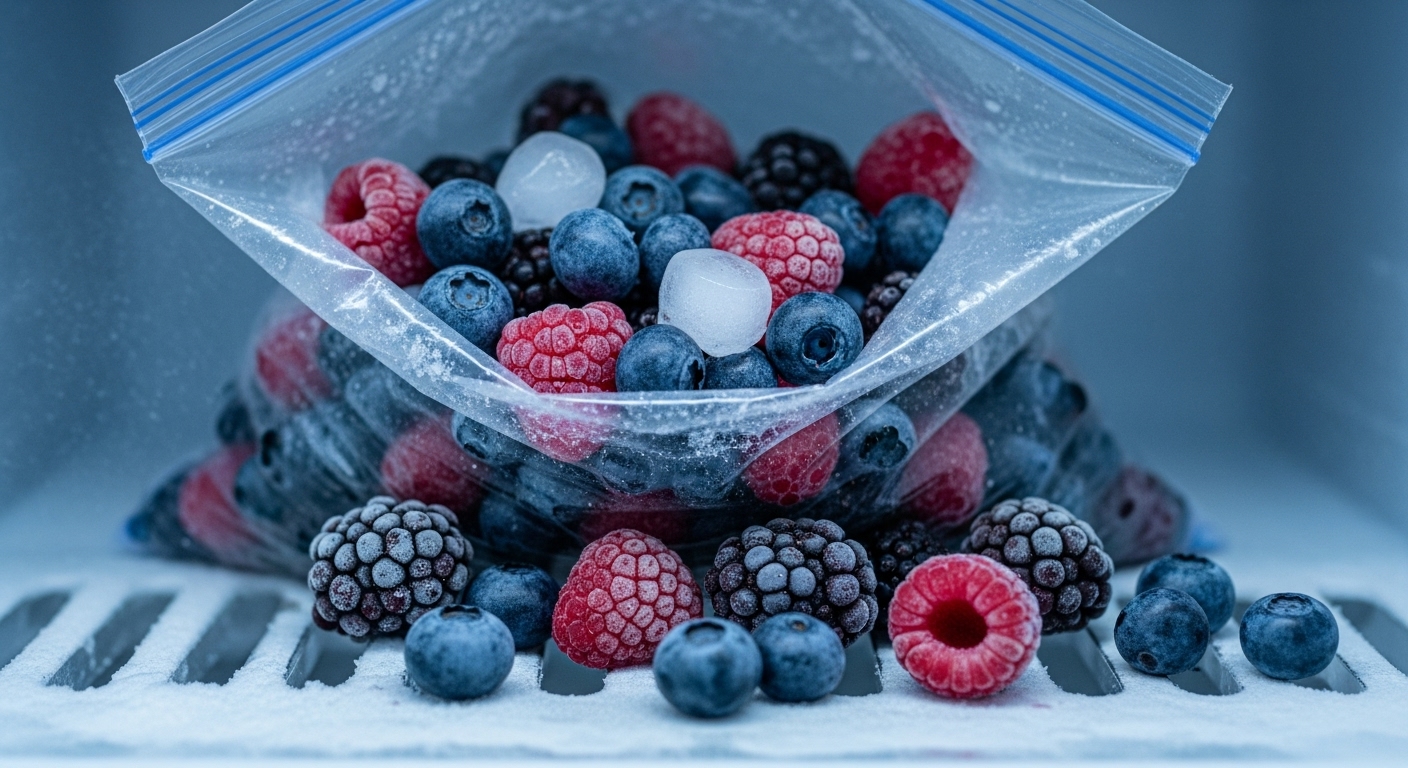 냉동실에 남은 베리류를 살리는 요리 완성하기