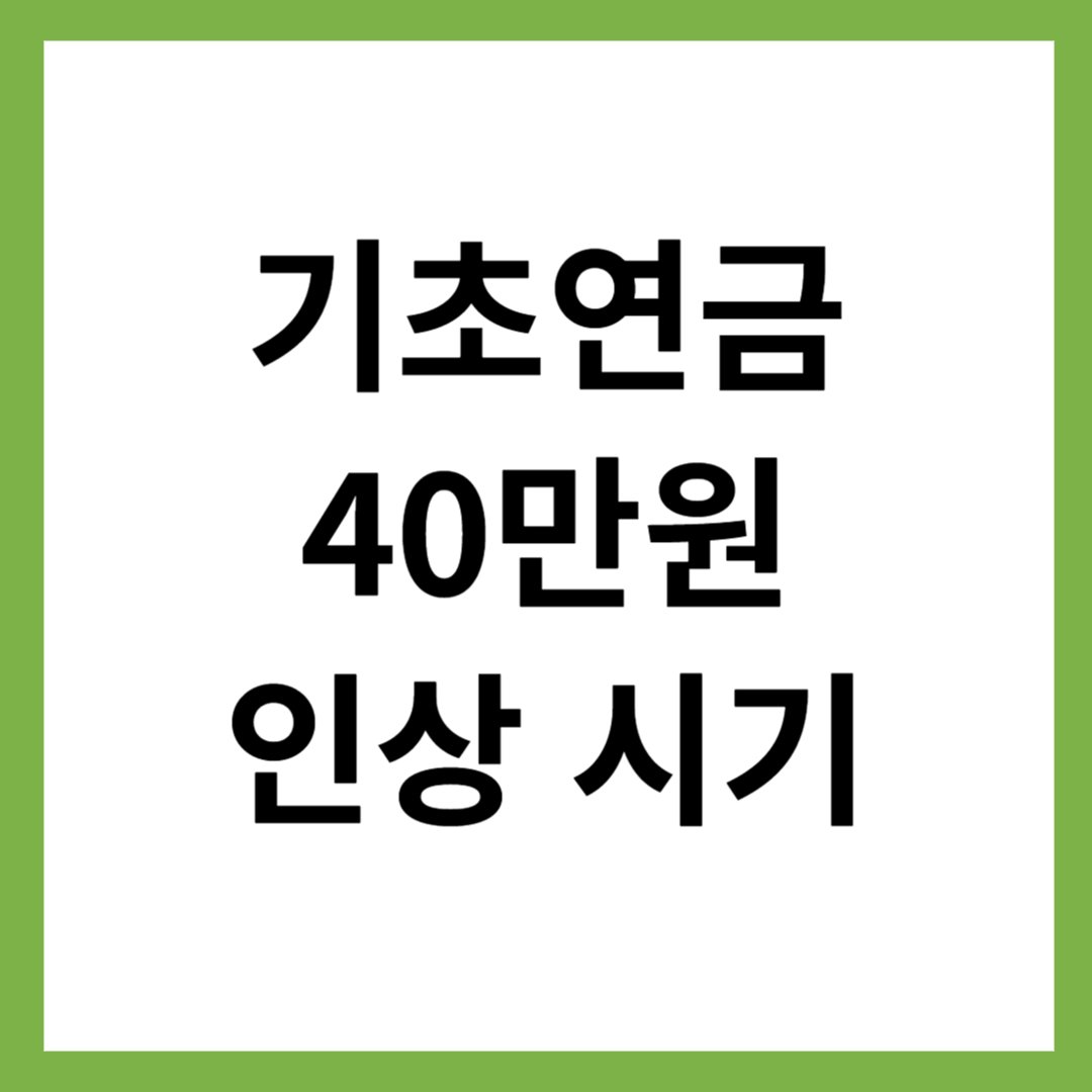 기초연금
