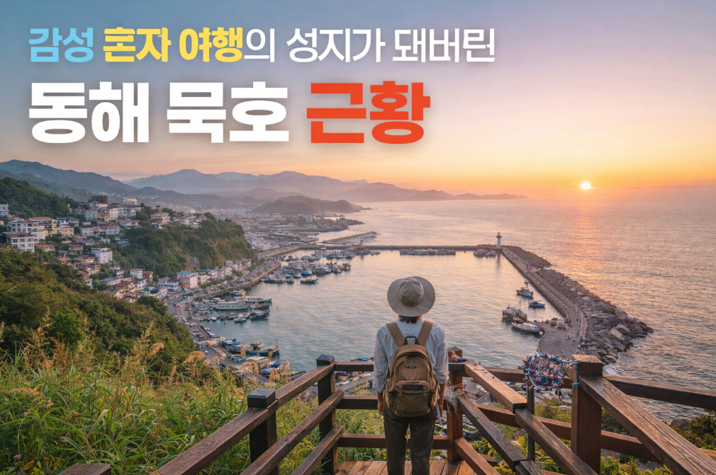 혼자 떠나기 딱 좋은 동해 묵호, 감성 여행 성지 된 이유