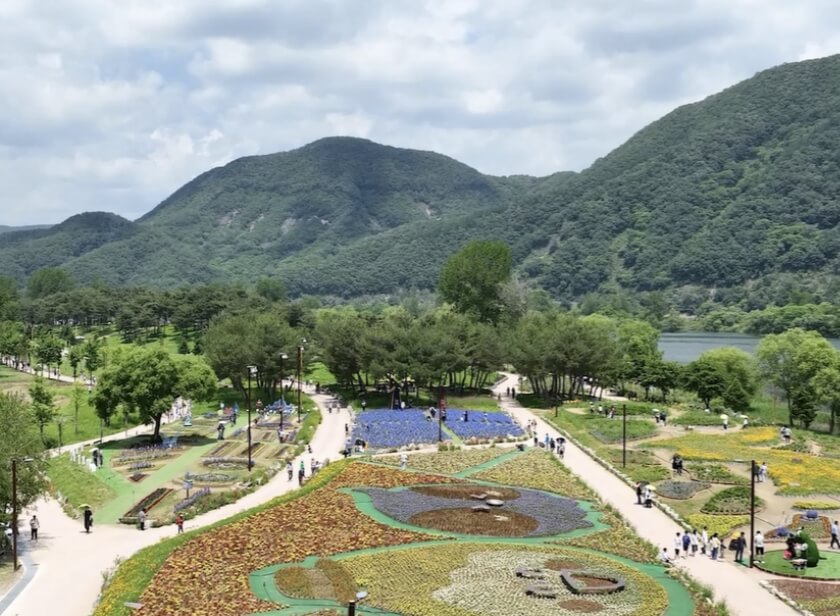 Colorful Garden 자라섬 꽃 페스타