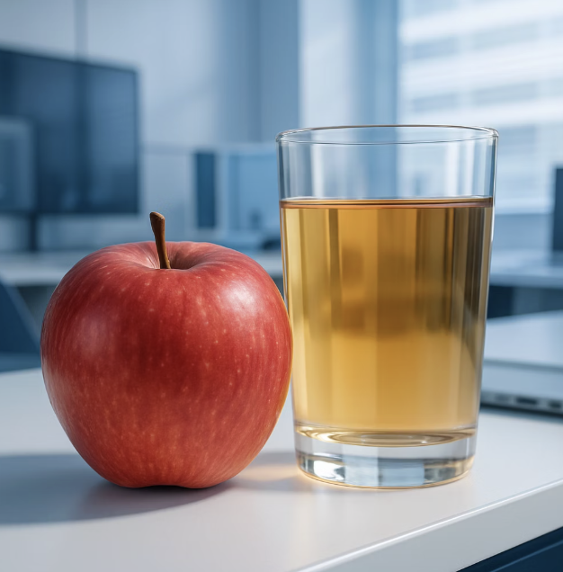 사과 통째로 vs 사과즙&amp;#44; 무엇이 더 나을까?