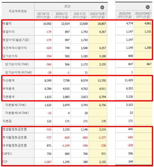 심텍 재무제표