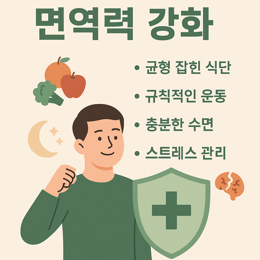 면역력 강화 방법 총정리