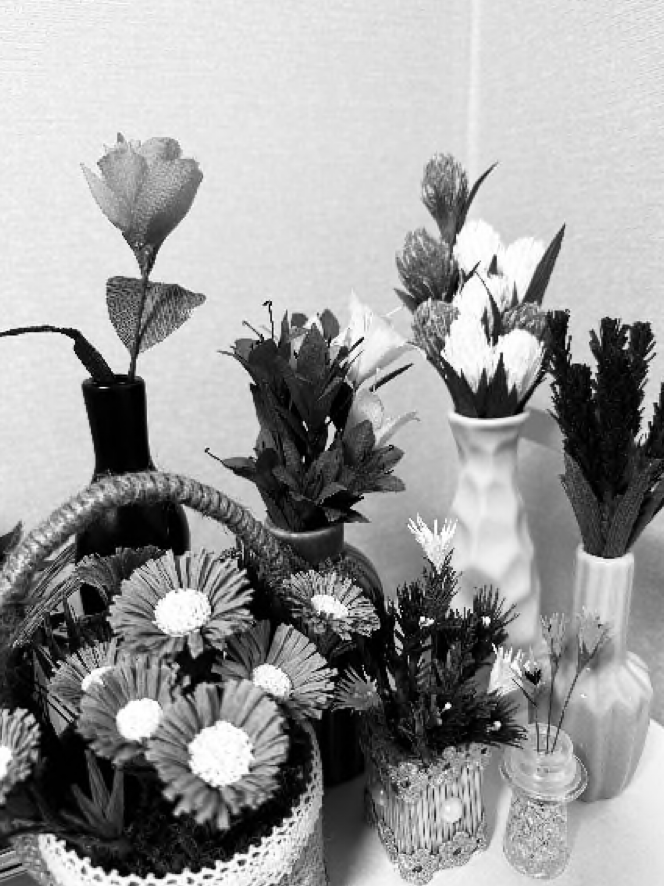 작업 전 흑백사진입니다.