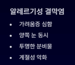 알레르기 눈 간지러움 원인과 증상