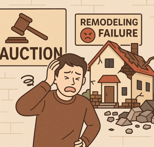 경매 리모델링 실패 사례
